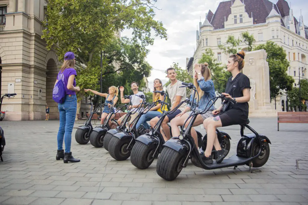 e-scooter tours budapest